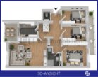 Stadtnahes Glück: 4,5-Zimmerwohnung mit zwei Balkonen in Kornwestheim! - Grundriss